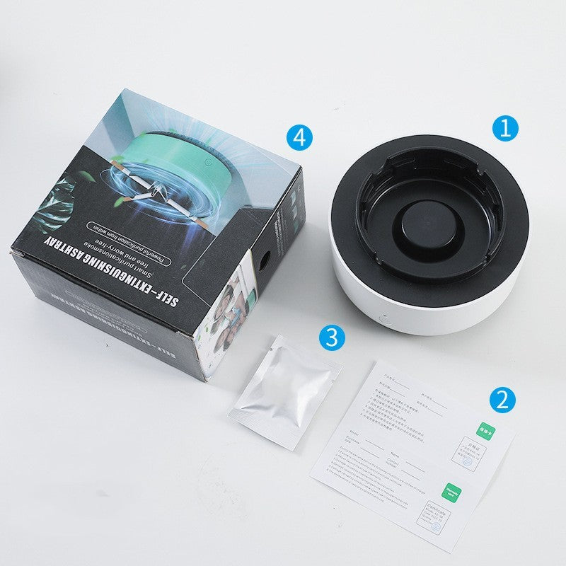 Air Purification Ashtray Anion Purification Practical Automatic Purifier Ashtray Portable Gadgets For Car Ashtray