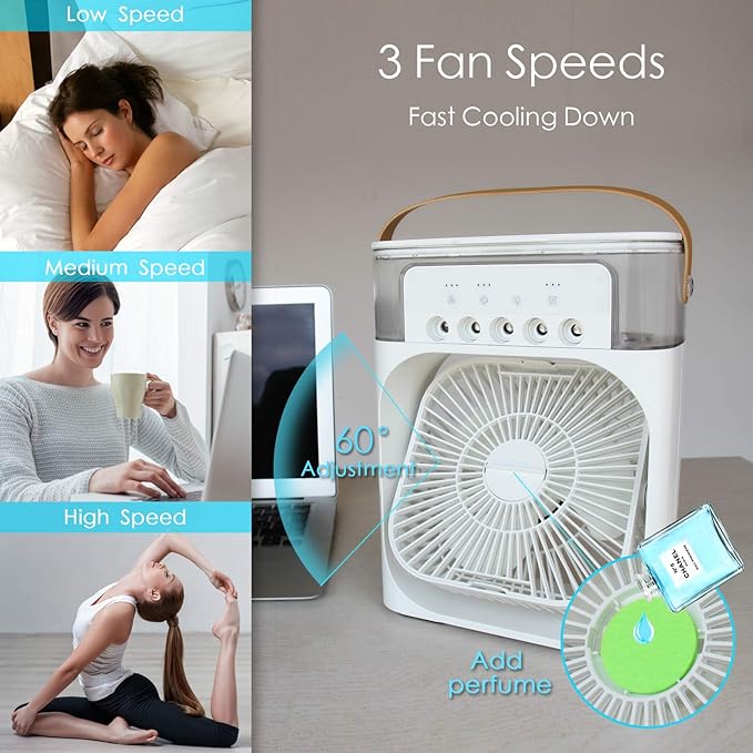 Premium AirBlaster™ Personal Air Cooler & Humidifier