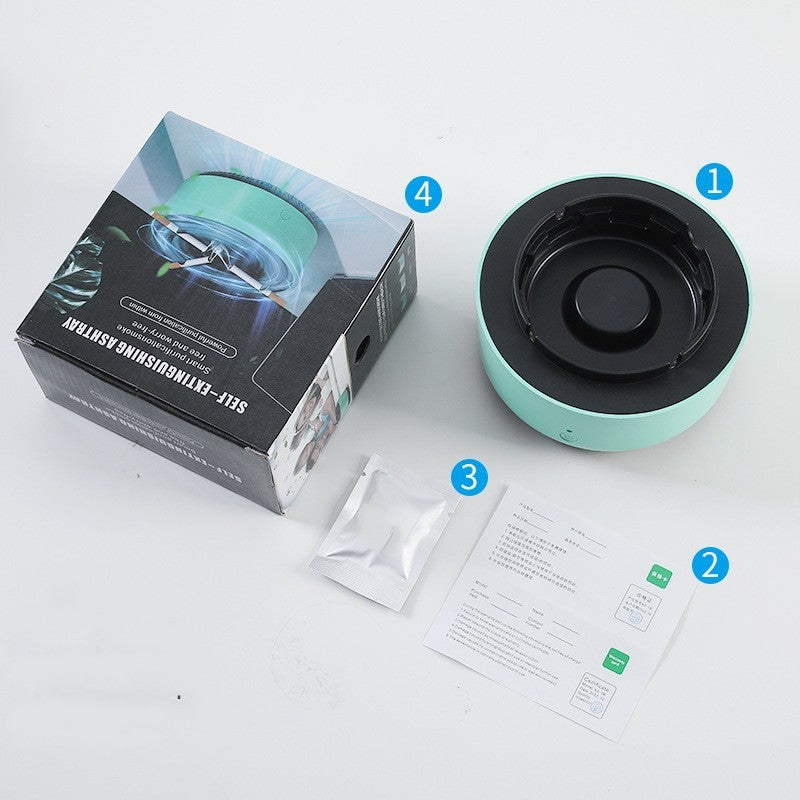 Air Purification Ashtray Anion Purification Practical Automatic Purifier Ashtray Portable Gadgets For Car Ashtray