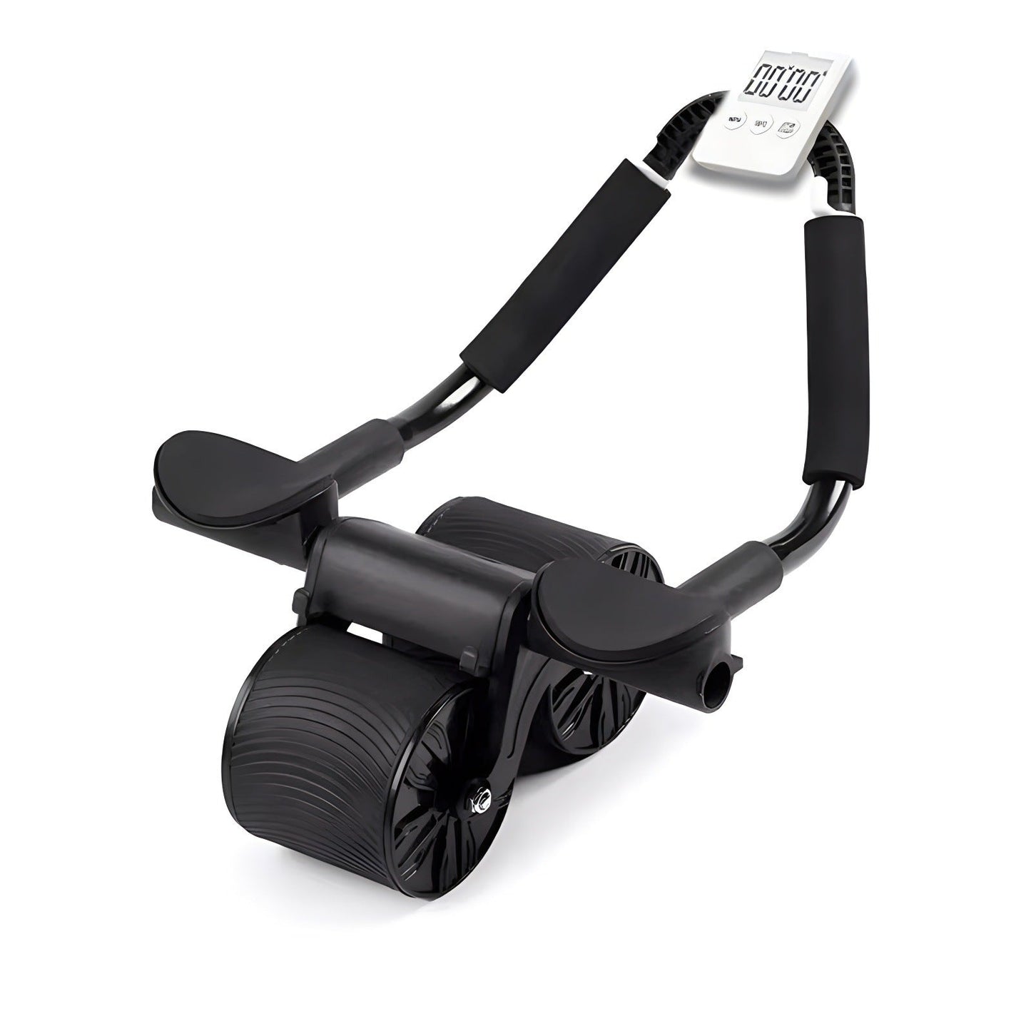 Four-wheel Abdominal Wheel Automatic Rebound Abdominal Muscle Training Firm Abs Thin Belly AB Roller Sports Fitness Equipment