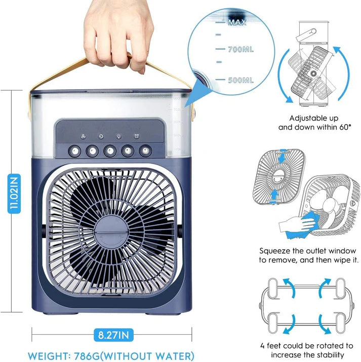 Premium AirBlaster™ Personal Air Cooler & Humidifier
